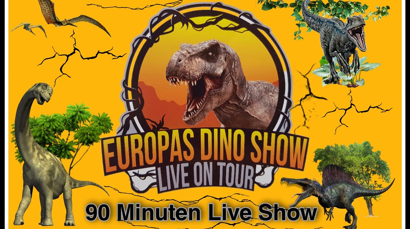 Urzeitechsen werden lebendig Europas Dino Show am Sonntag in